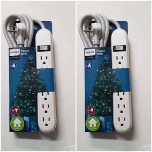 CLEARANCE !!!! 2 Philips outlet strip